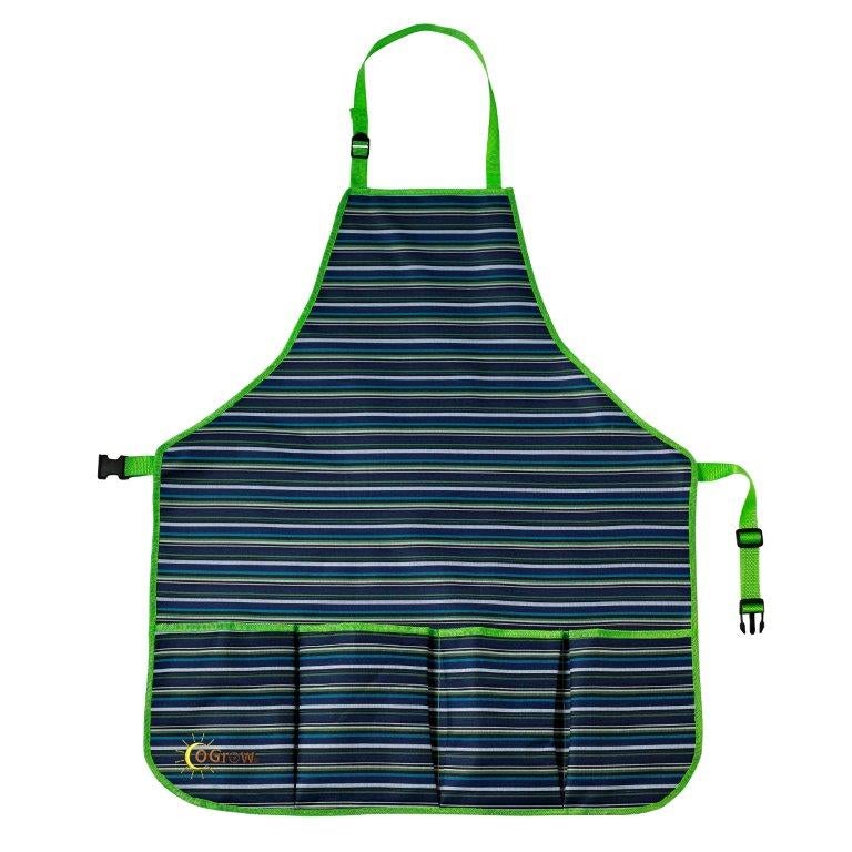 Machrus Ogrow High Quality Gardener's Tool Apron With Adjustable Neck And Waist Belts