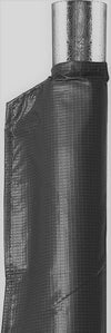 Machrus Moxie Trampoline Pole Sleeve Protectors, Fits 6/8 ft Moxie Trampolines - Set of 2 - Black