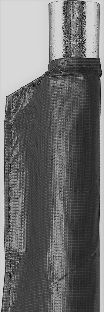 Machrus Moxie Trampoline Pole Sleeve Protectors, Fits 6/8 ft Moxie Trampolines - Set of 2 - Black