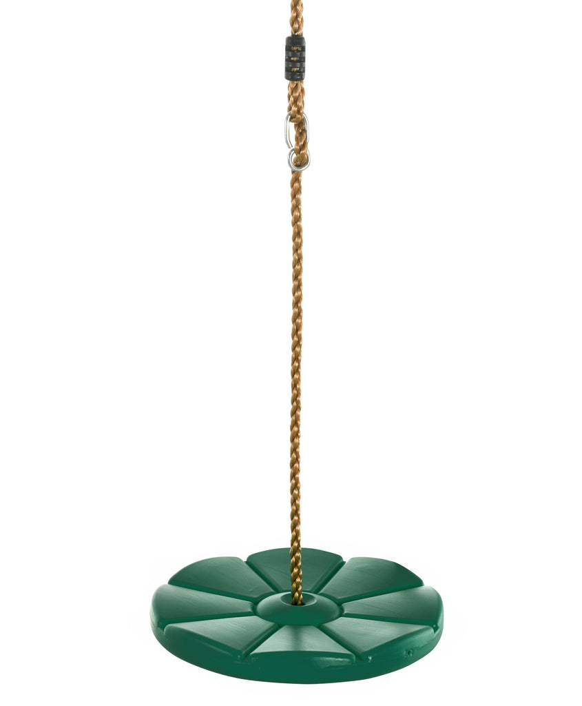 Machrus Swingan Cool Disc Swing With Adjustable Rope - Fully Assembled - Mint Green