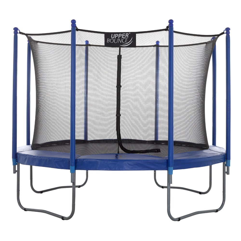 Machrus Upper Bounce 16 FT Round Trampoline Set with Safety Enclosure System - Backyard Trampoline  Outdoor Trampoline for Kids - Adults