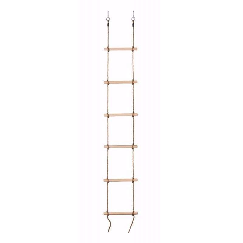 Machrus Swingan 6 Steps Gymnastic Climbing Rope Ladder - Fully Assembled
